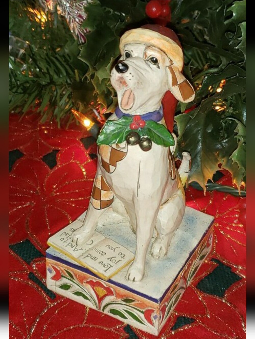 Jim Shore Heartwood Creek V4007934 "Bark, The Herald Angel Sing"
